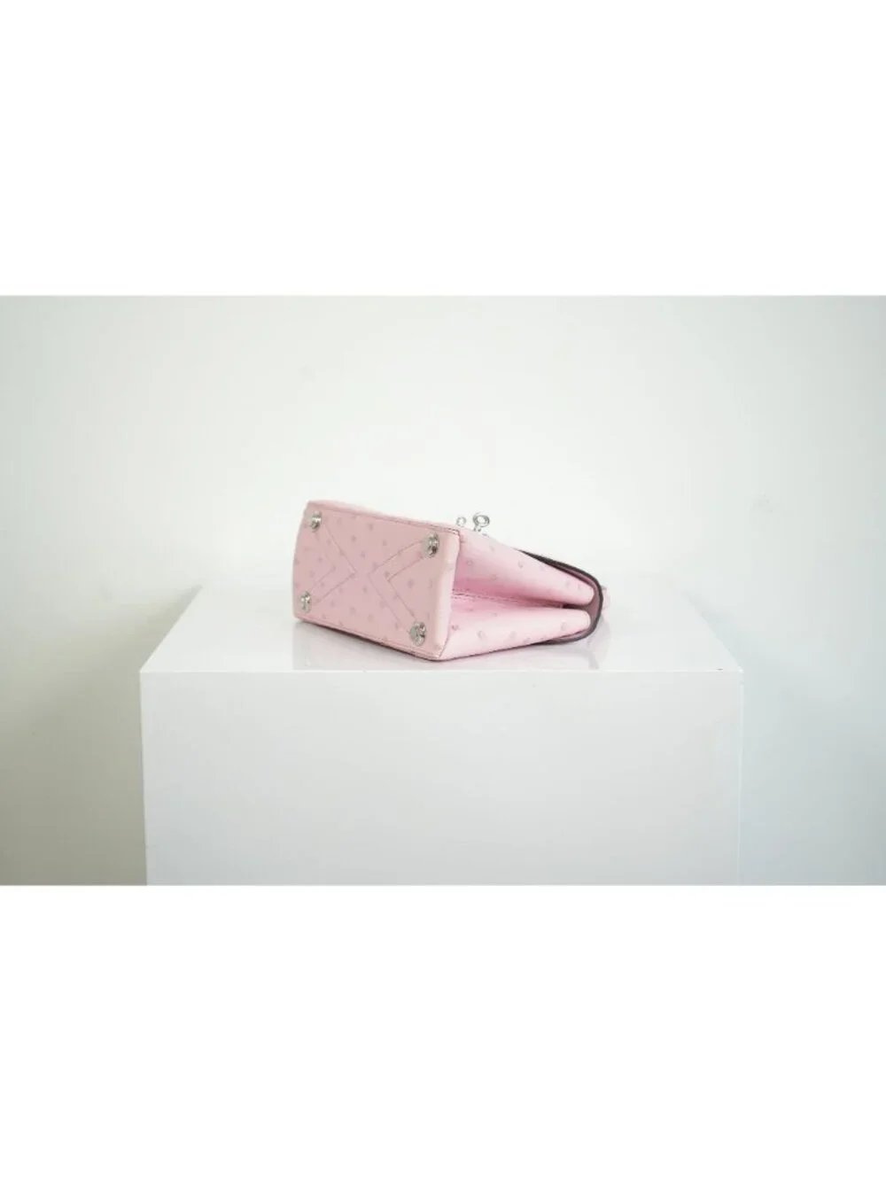 Louis Vuitton Mini Ostrich Rose De Vents ostrich skin
